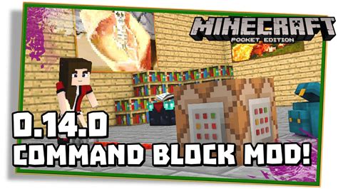Minecraft Pe 0140 Command Block Mod Como De Pc Pocket Edition