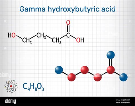 Cido Gamma Hidroxibut Rico Ghb Mol Cula C H O Es Neurotransmisor Xtasis L Quido Droga