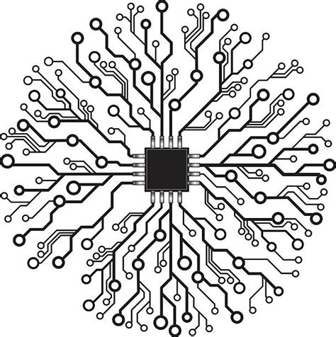 Royalty Free Circuit Board Clip Art Vector Images