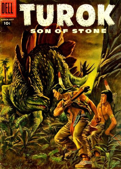 Turok Son Of Stone No 7 Mar May 1957 Cover Art By Morris Gollub