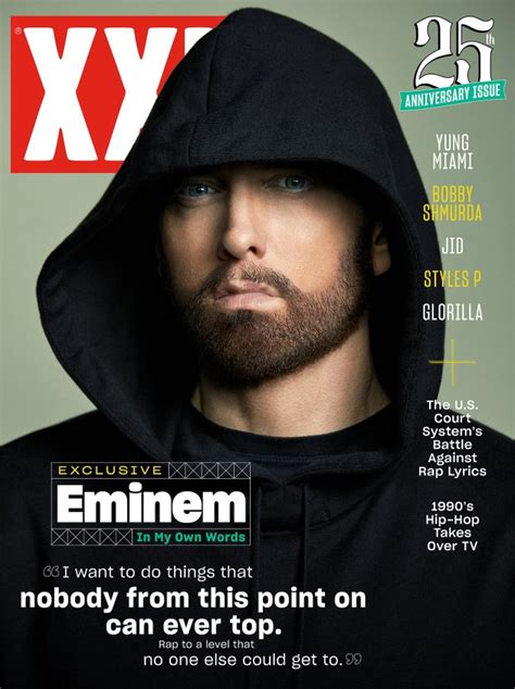 Eminem Covers New Anniversary Issue Of Xxl Magazine