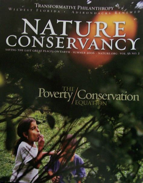 Nature Conservancy Vol 56 No 2 Summer 2006 Issn 15402428