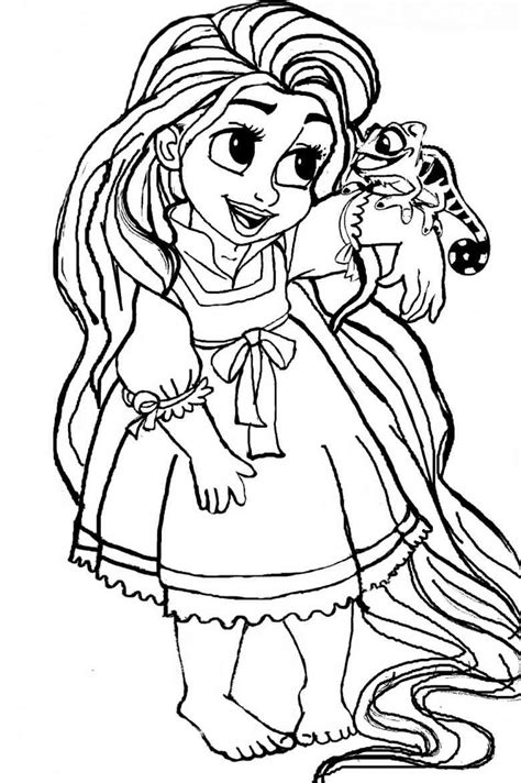 So the pictures of dolls, flowers, fairies, beautiful animals, birds, scenarios, their favorite story characters like cinderella will be more attractive. Baby princess coloring pages to download and print for free
