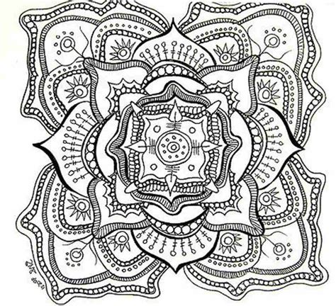 Difficult Coloring Page For Adults To Download And Print For Free