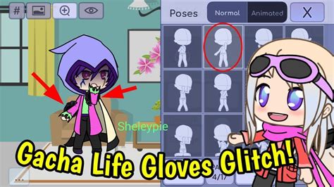 Gacha Life Gloves Glitch Shout Out Youtube