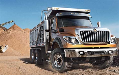 International Truck Unveils Mid Range Diesel International Hv Series