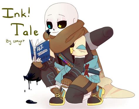 He exists out of them but can interact with them. Ink sans | Undertale Amino