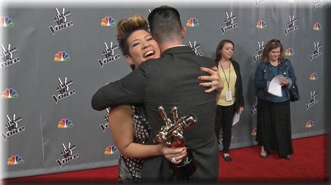 Adam levine's mind is made up when it comes to the voice, the nbc competition show on which he served as a coach from its start until season 16. Adam Levine & Tessanne Chin | Celebrate The Win! | The ...