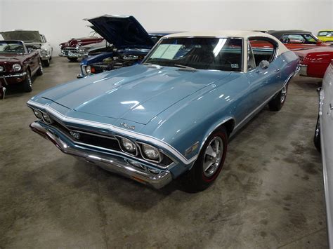 1968 Chevrolet Chevelle Ss 396 Coupe In Grotto Blue Flickr