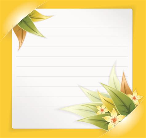 White blank paper design vector Vectors graphic art designs in editable