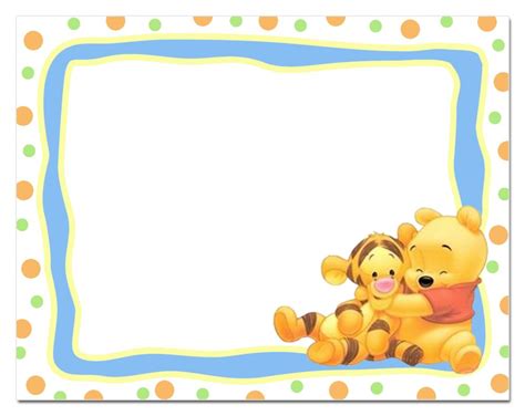 heart warming winnie  pooh baby shower invitations