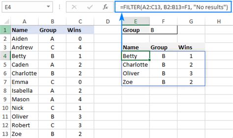 Excel FILTER Function Dynamic Filtering With Formulas Ablebits