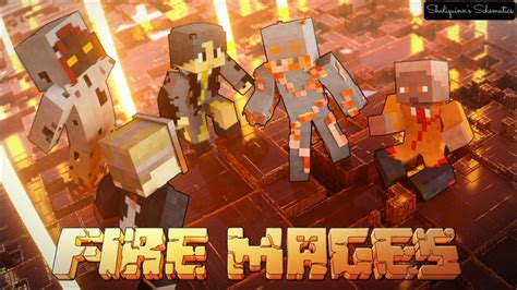 Fire Mages Skin Pack By Shaliquinns Schematics Minecraft Skin Pack
