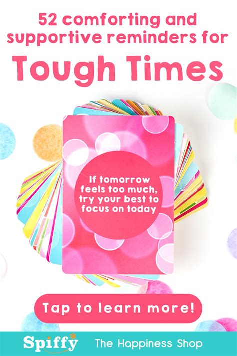 Remindfuls Mindful Reminders For Tough Times Card Deck Uplifting