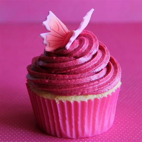 Cute Hot Pink Cupcakes Images And Pictures Becuo