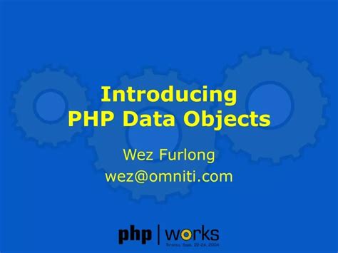 Ppt Introducing Php Data Objects Powerpoint Presentation Free