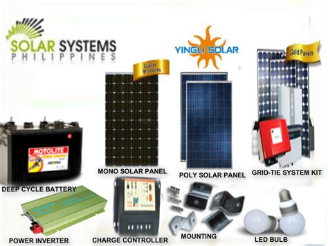 Solar Panel Solar Accessories Grid Tie System Kit