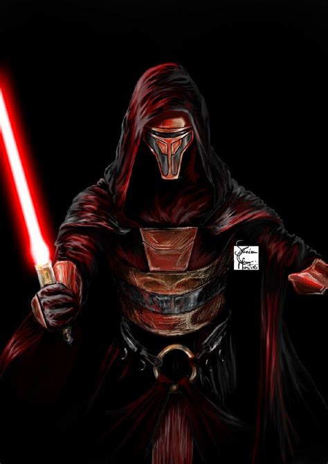 Kylo Ren Looks Like An Adapted Version Of Darth Revan In Star Wars The