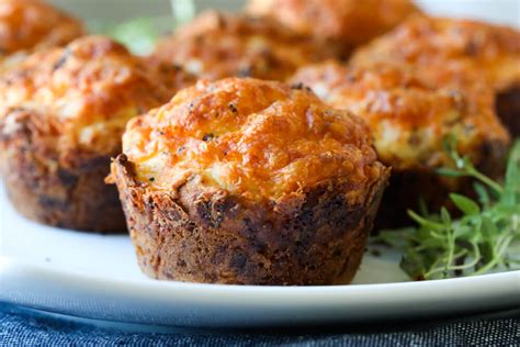Ham And Cheese Savory Muffins Daily Appetite