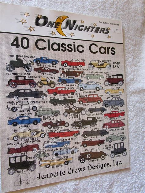 Classic Car Cross Stitch Patterns | Patterns For You