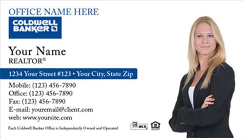 You can keep the shades of the template similar or correct them as per your needs. Coldwell Banker Business Card Designs - Printing for ...