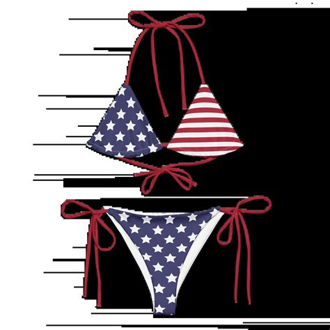 American Flag Bikini Designed By Squeaky Chimp T Shirts And Leggings