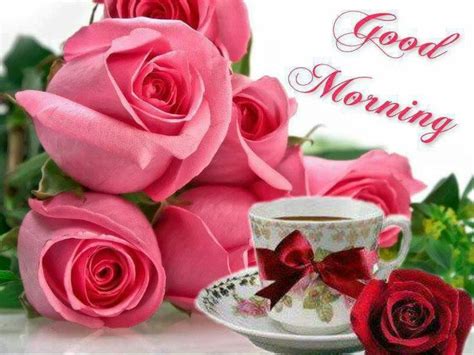 Good morning with coffee and rose. Good Morning! Enjoy Your Coffee My Friends! :) | COFFEE ...