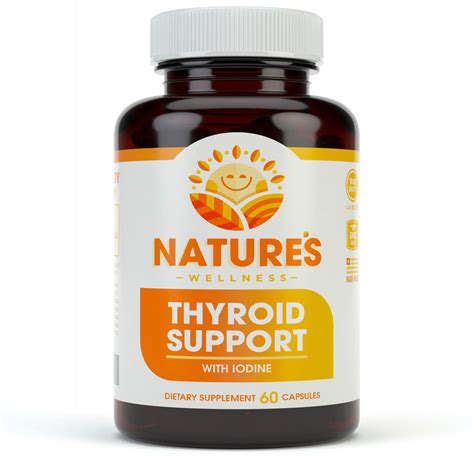 Thyroid Support Complex With Iodine For Energy Levels Weight Loss
