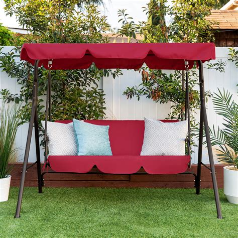 outdoor glider with canopy and table double canopy glider with table outdoor swing pergola