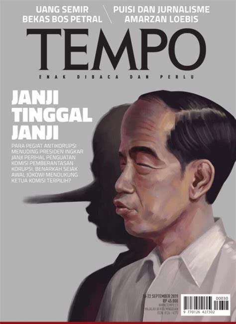 Cover Majalah Tempo Gus Nadir Kritikan Yang Artistik