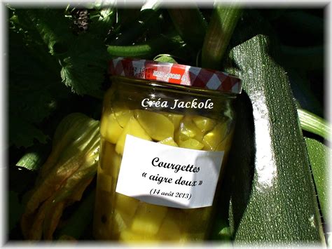 Courgettes à l aigre doux