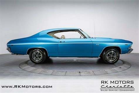 1969 Chevrolet Chevelle Ss Lemans Blue Hardtop 396 V8 4 Speed Manual