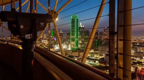 Reunion Tower Observation Deck Downtown Dallas Dallas Weekend