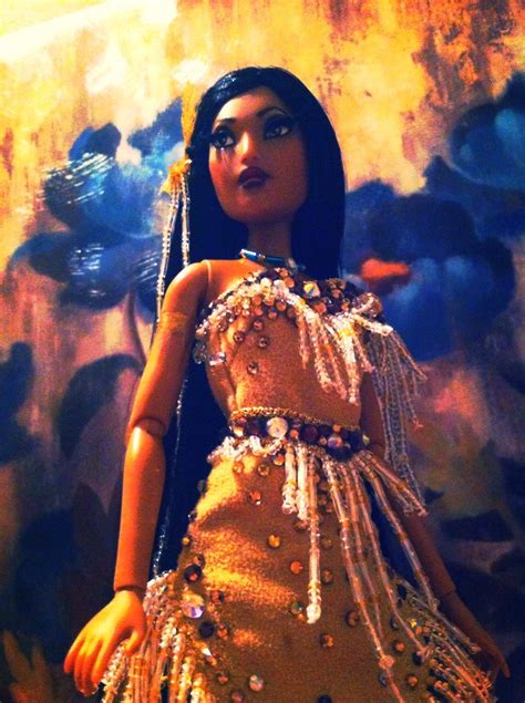 ooak disney store pocahontas doll here she is my 6th disn… flickr