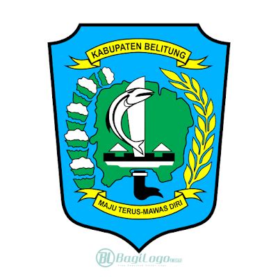 Kabupaten Belitung Logo Vector Bagilogo