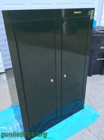 4 large foam padded removable steel shelves for storage are included. Stack-On 16-31 gun cabinet/safe in outer banks, North ...