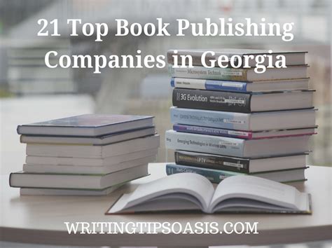 21 Top Book Publishing Companies In Georgia Writing Tips Oasis