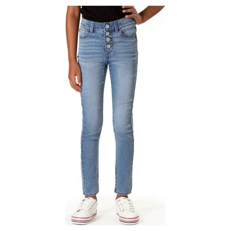 Jordache Girls Super Skinny High Rise Jeans Sizes 5 18 And Slim