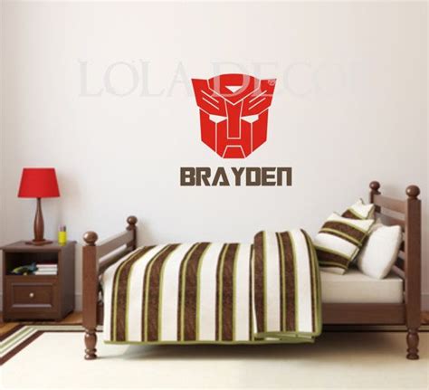 Dear friends, i'm glad to see you in my store. TRANSFORMER decal - Boy bedroom - optimus prime ...