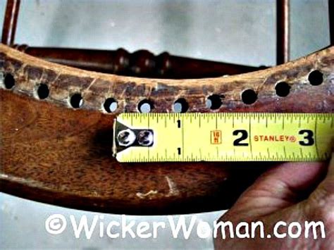 I love this little parisian chair with woven rattan hearts in the back. Chair Caning Tips Video--Select the right size cane ...
