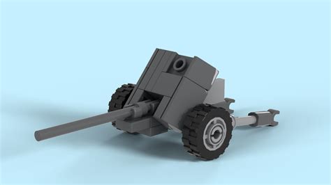 Lego Moc M 42 45mm Anti Tank Gun By Eattoaster Rebrickable Build