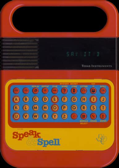 Texas Instruments Speak And Spell スペシャルオファ 680off Seprocicamgobmx