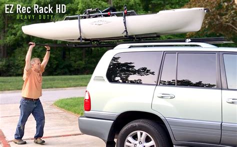 Best Rooftop Kayak Carrier For Sale Single Person Loading