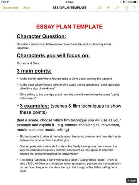 Lesson Plans Essay Writing
