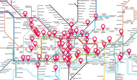 Listen To The Sound Of The Underground With This Interactive Tube Map