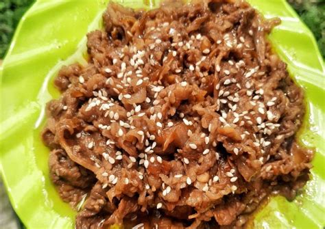 Bagaimana cara memasak cap jay goreng sempurna; Resep Daging Yakiniku Yoshinoya : Resep Beef Yakiniku Ala ...