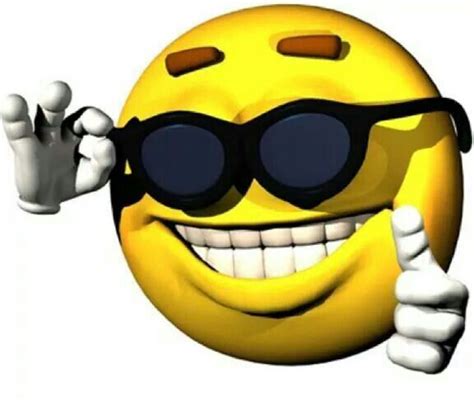 Smiley Face Sunglasses Thumbs Up Emoji Meme Face Spiral Notebooks My