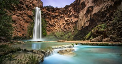 Hike To Mooney Falls Supai Arizona