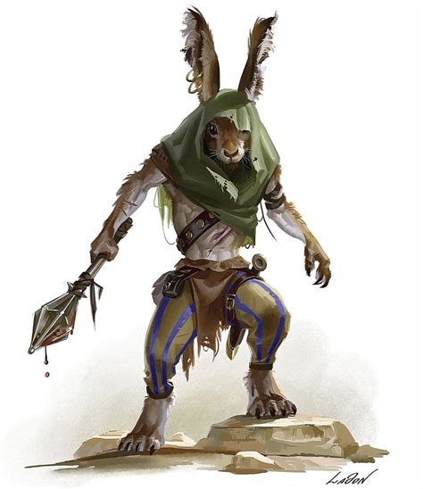 Pin By Joshua King On Harengon Rabbitfolk Dungeons And Dragons Characters Concept Art