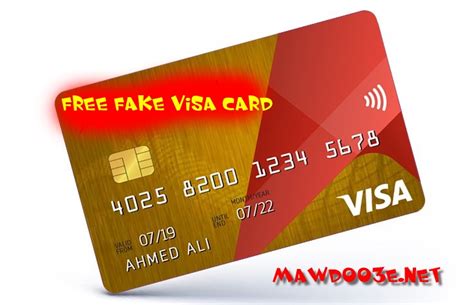 How To Get A Free Fake And Effective Visa Card Through Freevirtualvisacard